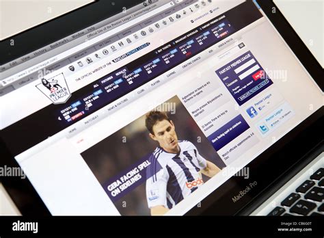 premier league website home page